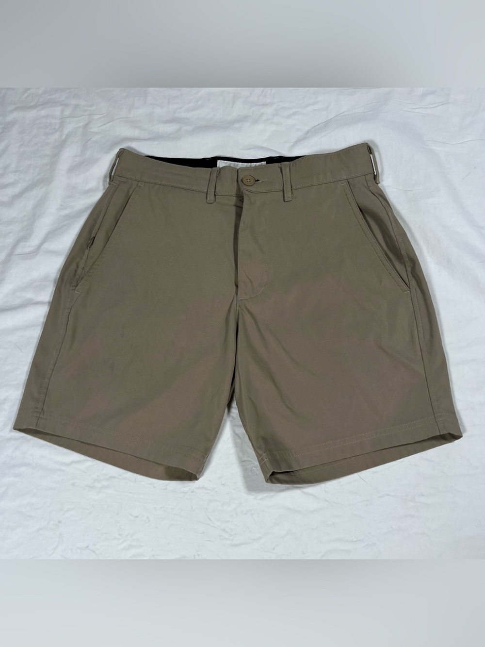 Abercrombie & Fitch Mens Tan Chino Shorts Size 28